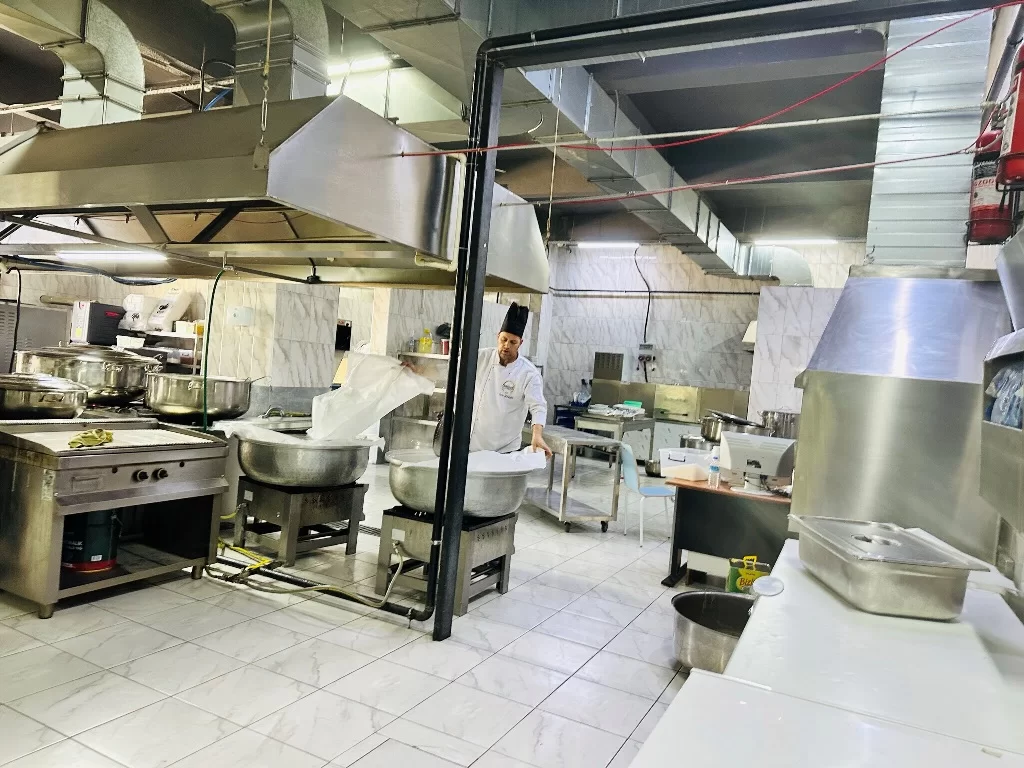 kebapçı bacası ve davlumbazı